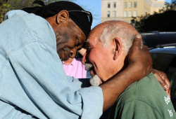 Berliner-Cohen Homeless Hug